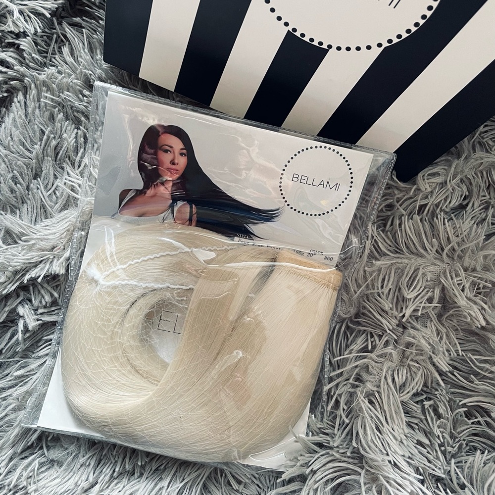 Bellami Platinum Ponytail